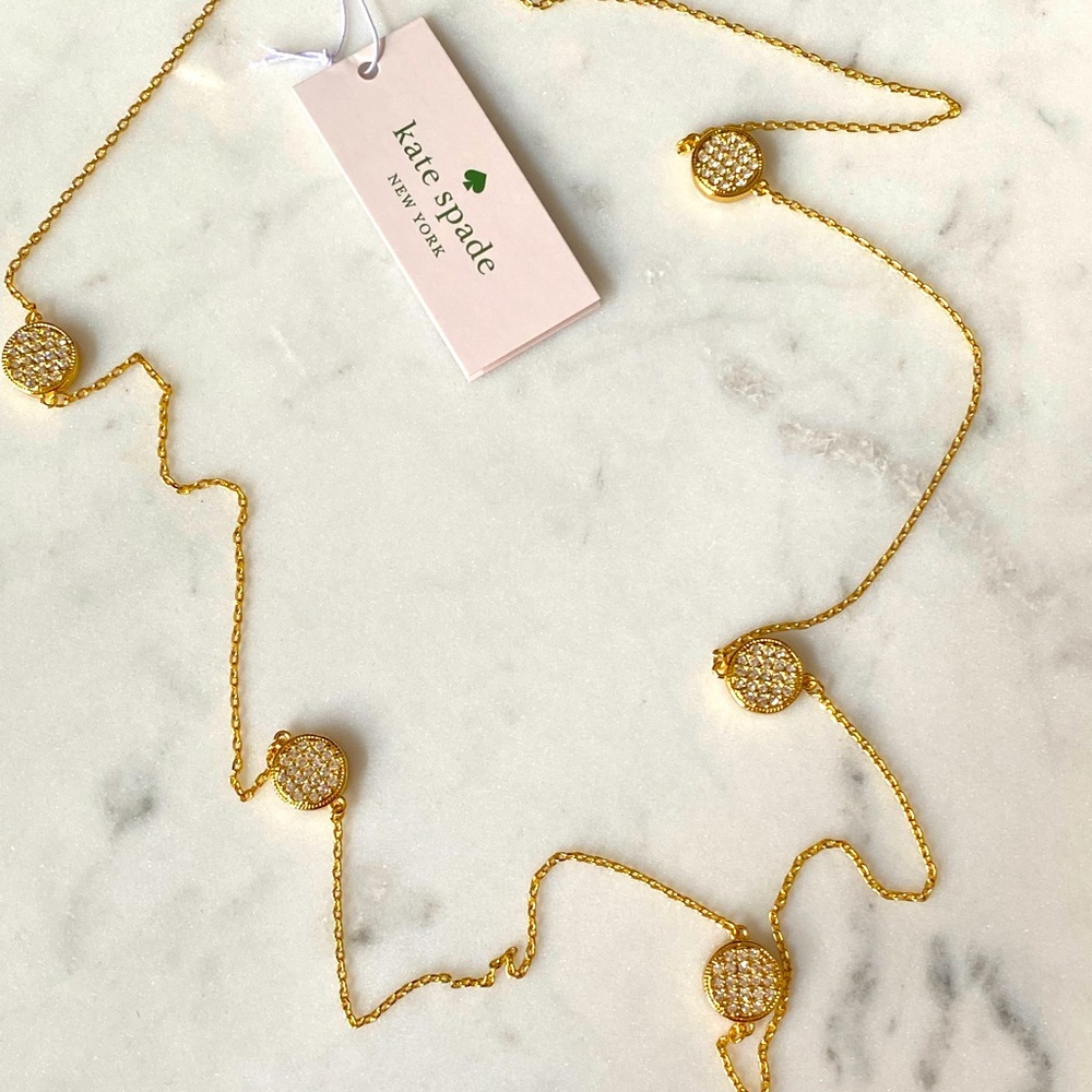 New Kate Spade brightspot scatter necklace - Picture 10 of 16